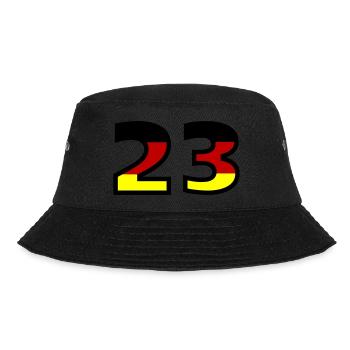 23 Number Germany Jersey - Bucket Hat - black - Front - Lela (165cm)