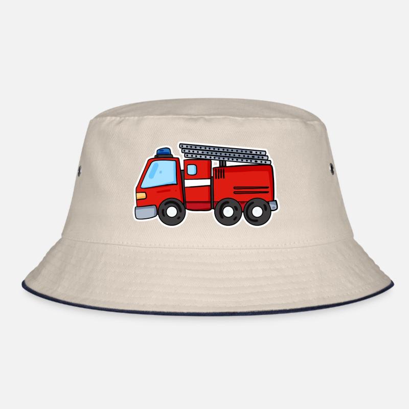 Fire Truck Bucket Hat