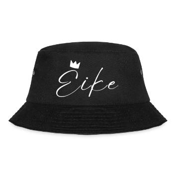 Eike Name König T-Shirt Geschenk Männer - Bucket Hat - Schwarz - Vorne - Lela (165cm)