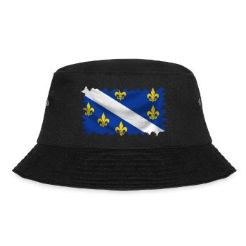 Bosnia in herzegovina europe sarajavo flag mostar - Bucket Hat - black - Front - Lela (165cm)