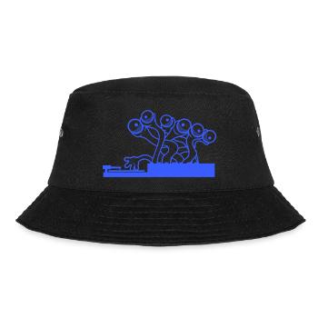 3 DJ Party Eyes Monster Alien Alien Horror - Bucket Hat - black - Front - Lela (165cm)