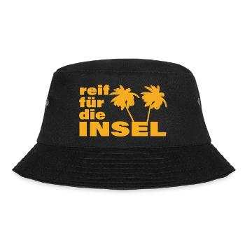 READY FOR THE ISLAND - Bucket Hat - black - Front - Lela (165cm)