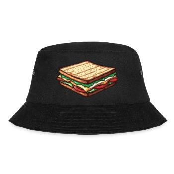 Icône Pixel Sandwich - Bob - noir - Devant - Lela (165cm)