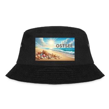 Ostsee - Bucket Hat - Schwarz - Vorne - Lela (165cm)