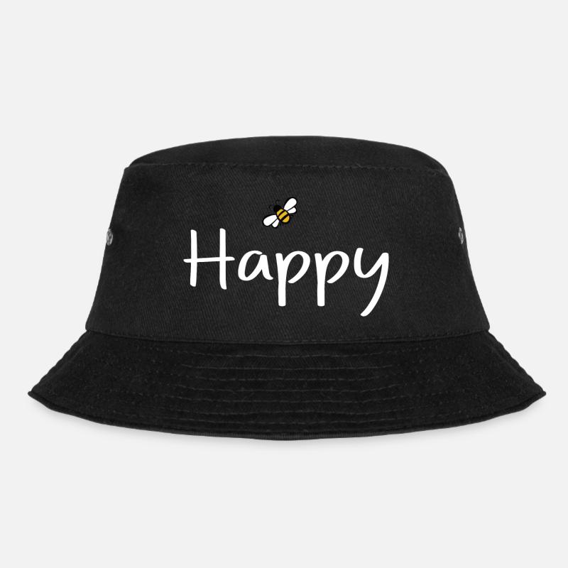 Sois heureux - Bob - noir