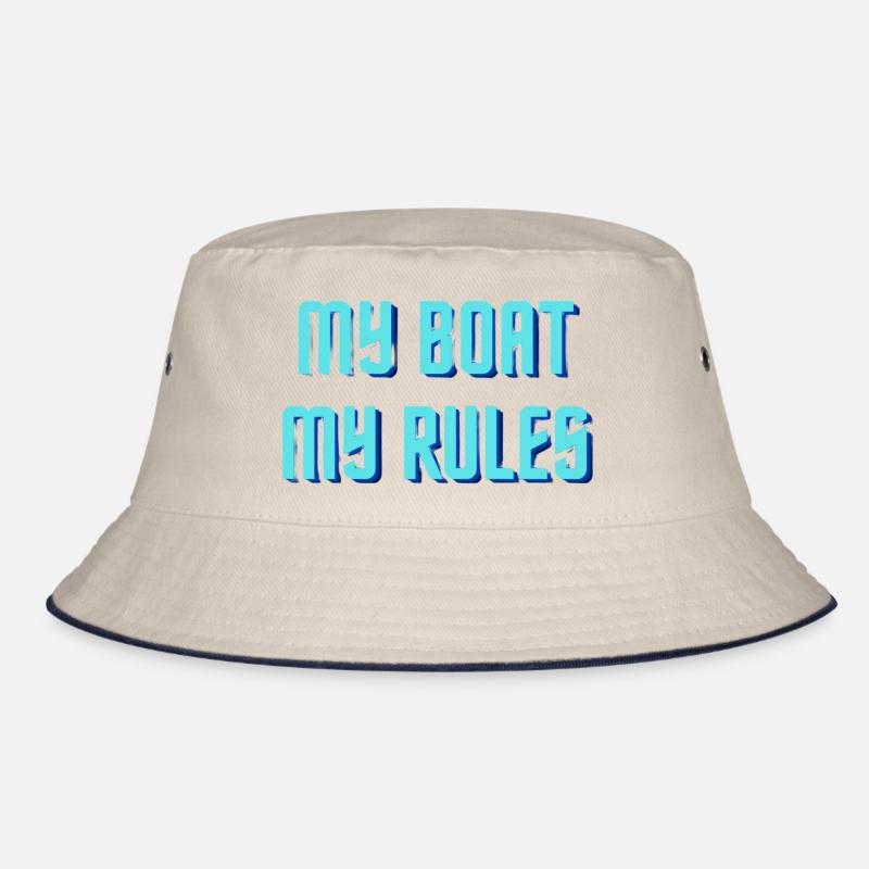 MEIN BOOT MEINE REGELN Bucket Hat