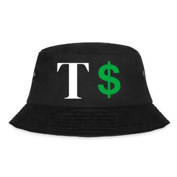 Lettre t dollar - Bob - noir - Devant - Lela (165cm)