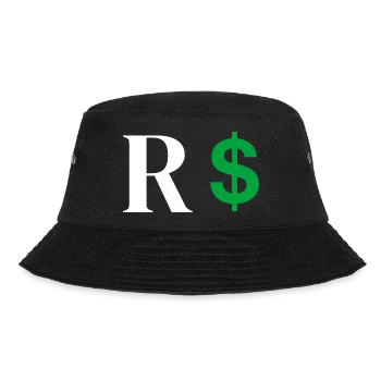 Letter r dollar - Bucket Hat - black - Front - Lela (165cm)