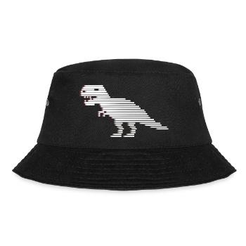 Dinosaurs dinosaurs dinosaurs t-rex - Bucket Hat - black - Front - Lela (165cm)