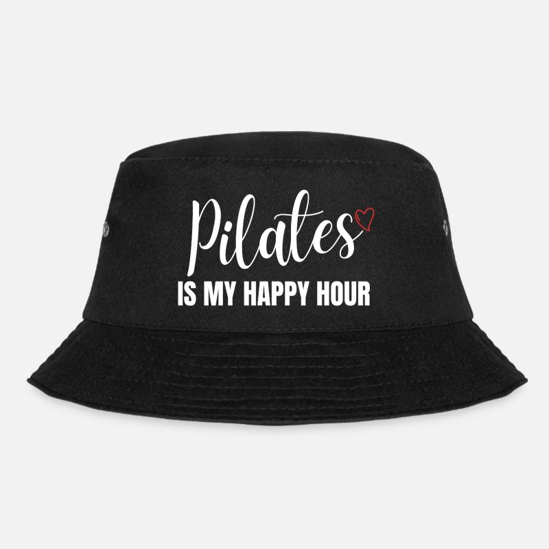 Pilates is my Happy Hour Stress Relief - Bob - noir