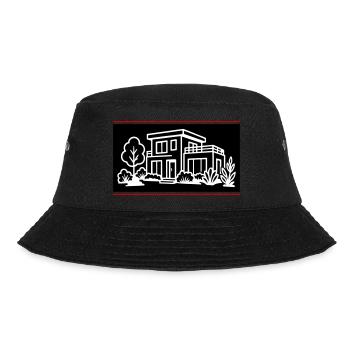 House Villa Property - Bucket Hat - black - Front - Lela (165cm)