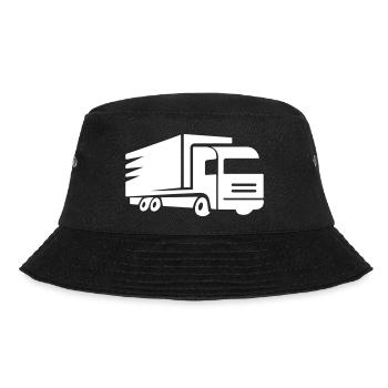 Symbole de camion camionneur - Bob - noir - Devant - Lela (165cm)