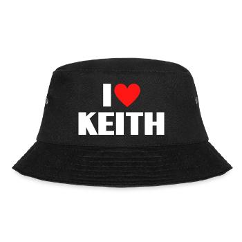 J'adore Keith Red Heart, fan du nom romantique - Bob - noir - Devant - Lela (165cm)