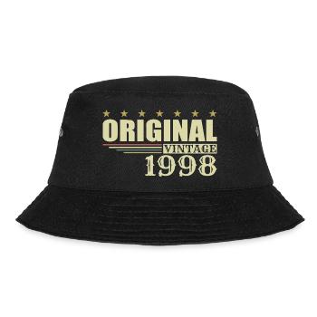 1998 Birthday - 1998 - Bucket Hat - black - Front - Lela (165cm)