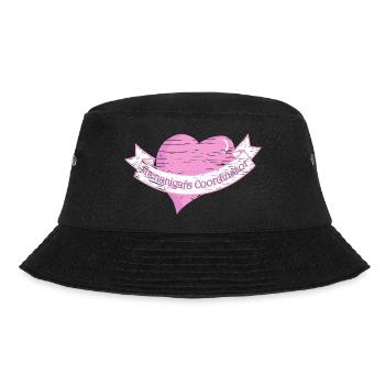 Streiche-Koordinatorin St. Patrick's Day  - Bucket Hat - Schwarz - Vorne - Lela (165cm)