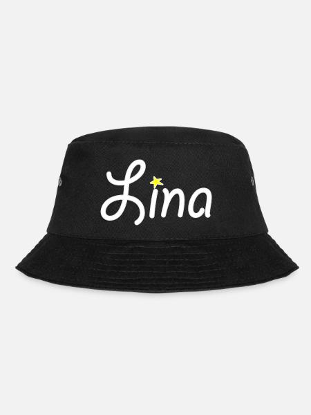 Lina - Bucket Hat - black