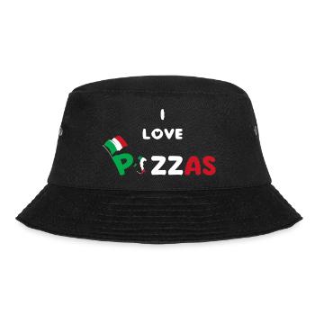 pizza humour cadeau pazzaiolo - Bob - noir - Devant - Lela (165cm)