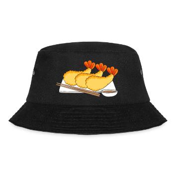 Crab, Spiny Lobster, Seafood, Shrimp - Bucket Hat - black - Front - Lela (165cm)