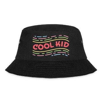 Cool Kid - Affirmation positive et colorée pour les enfants - Bob - noir - Devant - Lela (165cm)