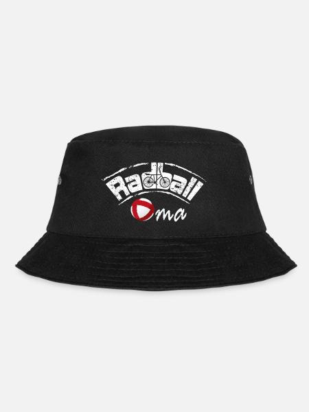 Cycling, Cycleball, Indoor Cycling, Grandma - Bucket Hat - black