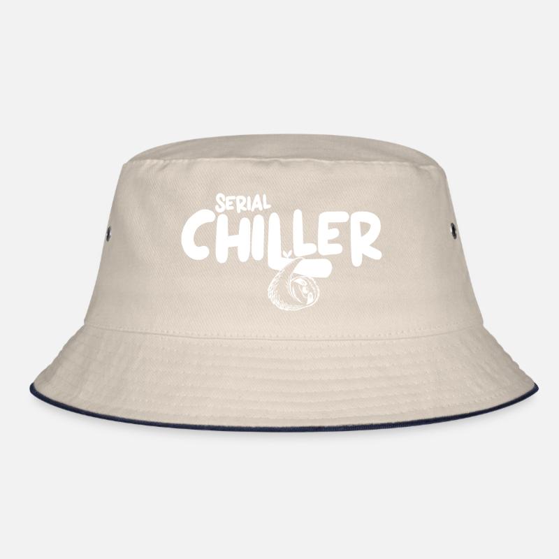 Süßes Lazy Vibes Tee – Geschenk Idee Serialchiller Bucket Hat