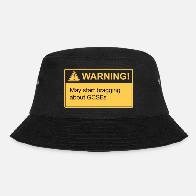 Bragging GCSE results - Bucket Hat - black