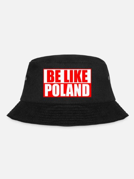 Be like Poland - Sticker - Shirt - Hoodie - Cap - Bucket Hat - Schwarz