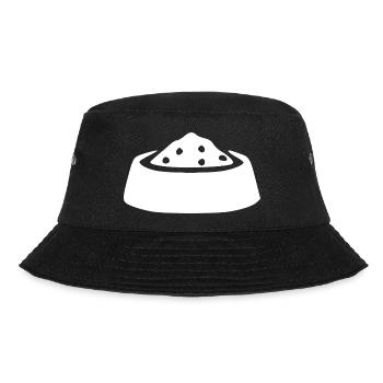 Bowl Pet Gift - Bucket Hat - black - Front - Lela (165cm)