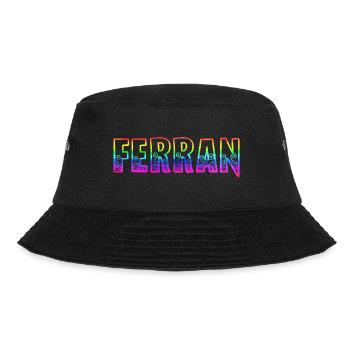 ferran rs regenbogen - Bucket Hat - Schwarz - Vorne - Lela (165cm)