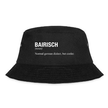 BAVARIAN, Bavarian - Bucket Hat - black - Front - Lela (165cm)