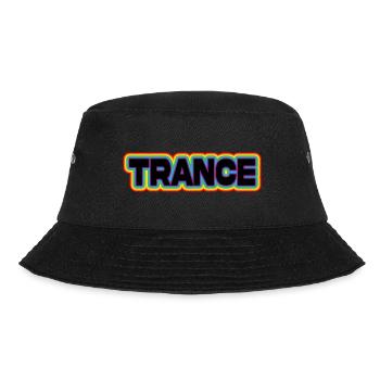 Trance Music LGBTQ Rainbow | Uplifting Goa Psy - Bucket Hat - black - Front - Lela (165cm)