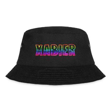 xabier rs regenbogen - Bucket Hat - Schwarz - Vorne - Lela (165cm)