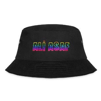 Ali Asaf RS Rainbow - Bucket Hat - black - Front - Lela (165cm)