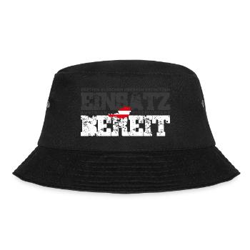 Austrian Firefighters Edition 2017 - Bucket Hat - Schwarz - Vorne - Lela (165cm)
