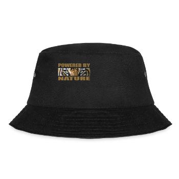 Wilder Tiger - Wildnis - Angetrieben von der Natur - Bucket Hat - Schwarz - Vorne - Lela (165cm)
