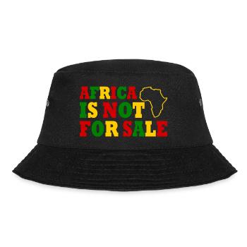 africa is not for sale - Bucket Hat - black - Front - Lela (165cm)