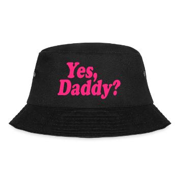 Yes daddy - Bucket Hat - black - Front - Lela (165cm)