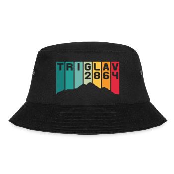 Triglav Triglau Slowenien Slovenia Kranjska Gora - Bucket Hat - black - Front - Lela (165cm)