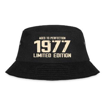 1977 Limited edition 1977 Birthday 1977 Retro - Bucket Hat - black - Front - Lela (165cm)