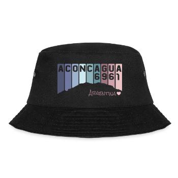 Cerro Aconcagua 6961 Andes Argentina Argentina - Bucket Hat - black - Front - Lela (165cm)