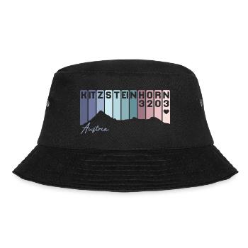 Kitzsteinhorn Hohe Tauern Salzburg Austria Kaprun - Bucket Hat - Schwarz - Vorne - Lela (165cm)