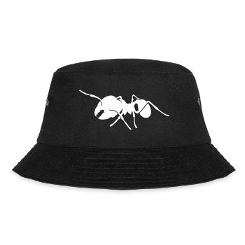 Ant Ant-keeping Ant-keeper Ant Farm Insect - Bucket Hat - black - Front - Lela (165cm)
