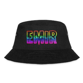 Emir RS Rainbow - Bucket Hat - black - Front - Lela (165cm)