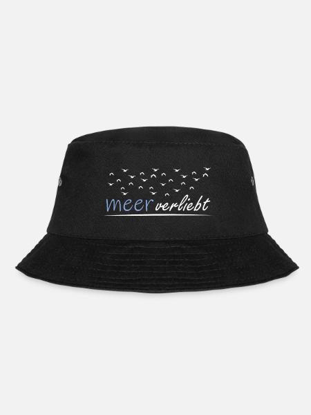 meerverliebt - Bucket Hat - Schwarz