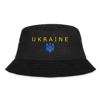Ukraine - Bucket Hat - black - Front - Lela (165cm)