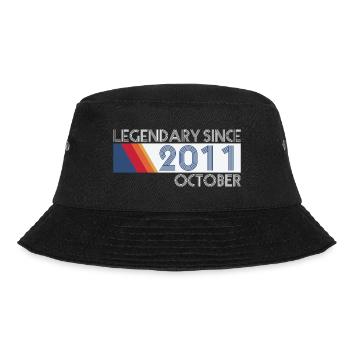 Retro SiFi Legendary since October 2011 - Born - Bucket Hat - black - Front - Lela (165cm)
