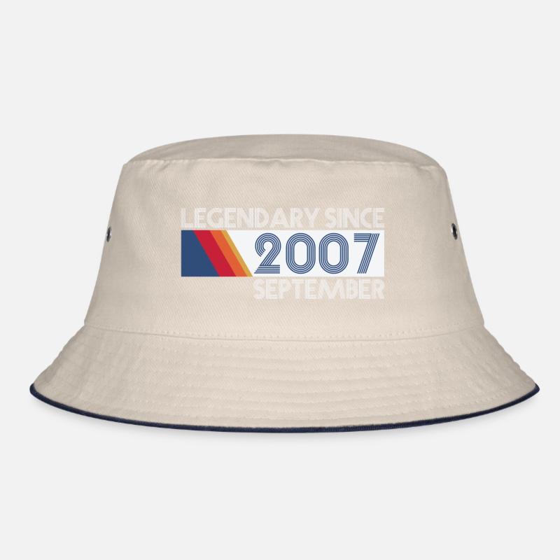 Retro SiFi Legendary since September 2007 - Birth Bucket Hat