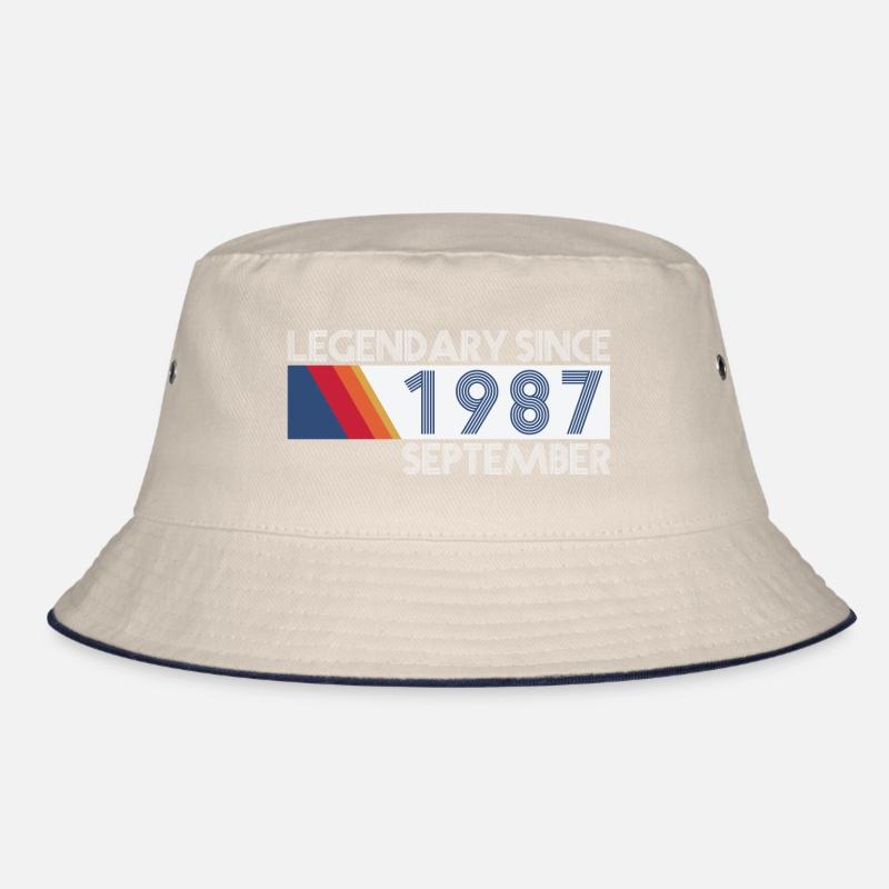 Retro SiFi Legendary since September 1987 - Geburt Bucket Hat