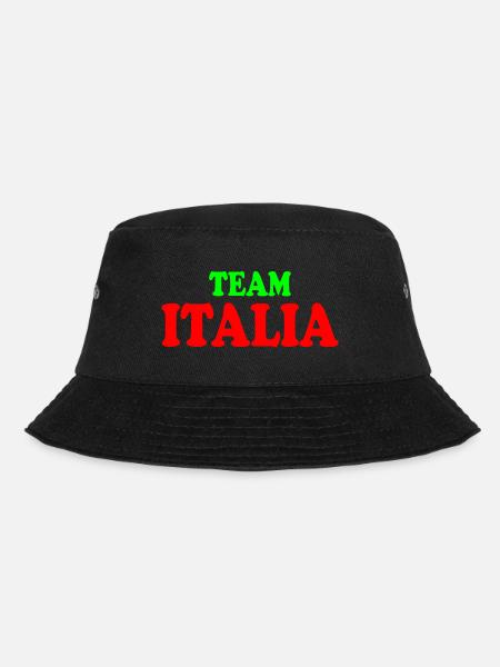 Italy - Bucket Hat - black