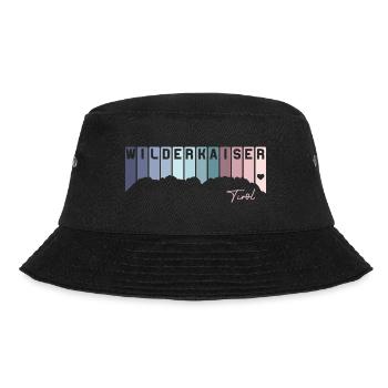 Wilder Kaiser Tirol Kitzbühel Austria Österreich - Bucket Hat - Schwarz - Vorne - Lela (165cm)